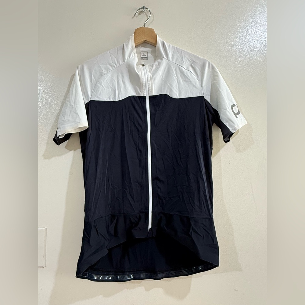 Pearl Izumi Black and White Short Sleeve Cycling Jersey